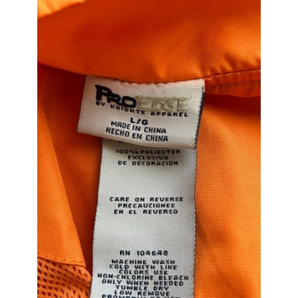 Pro Edge Tennessee Volunteers Windbreaker Jacket Full Zip Pullover Size Large - Picture 3 of 4